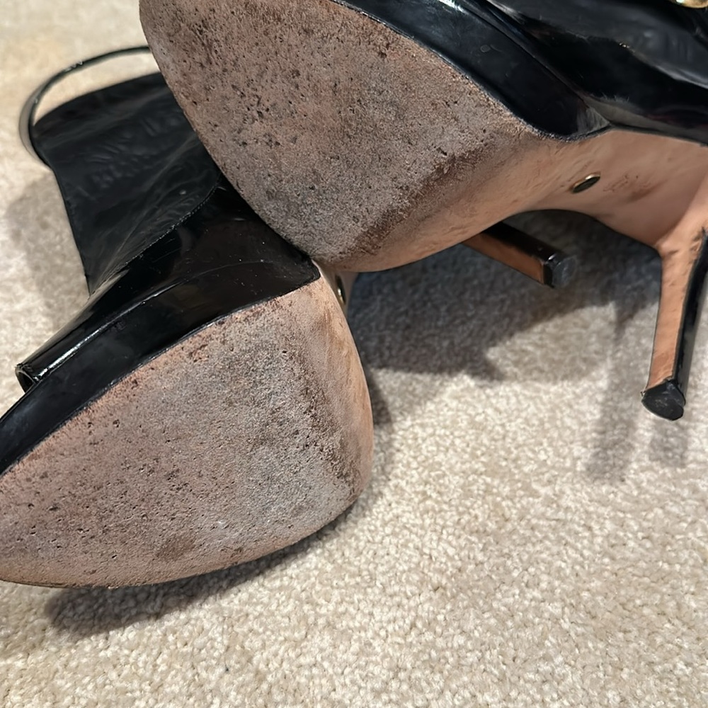 Black VELVET ANGELS booties size 39 GUC - Picture 5 of 10
